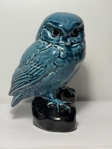 Poole pottery blue owl - poole,