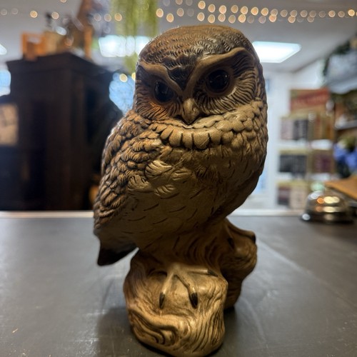 Poole pottery stoneware owl - poole,
