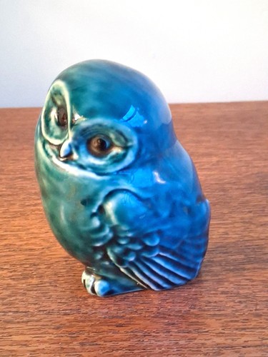 Poole pottery small blue green - poole, blue/green