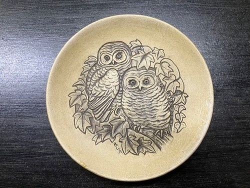 Poole pottery stoneware owl - poole,