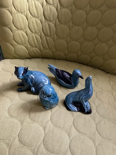 Poole pottery vintage blue - poole,